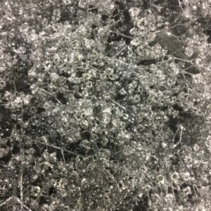 GYPS FÄRGAD SILVER M GLITTER x25