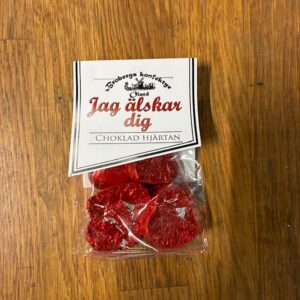 CHOKLAD BUDSKAP ÄLSKAR DIG 50G