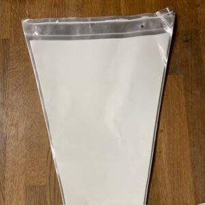 PÅSE HELT VIT 50X30X10