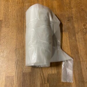 PÅSE PLAST TRANSP. 100ST/RULLE