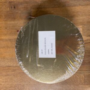 PP 102509 BRICKA GULD/SILVER 180 MM 100 ST