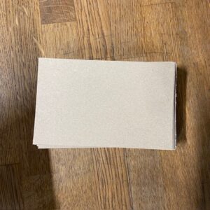 KORT NATUR 75*115MM 100ST/FPK