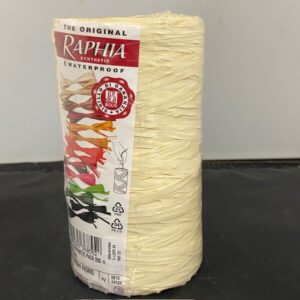 BAND RAPHIA AVORIO CREME/VANILJ