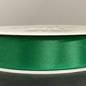 BAND SIDEN MÖRKGRÖN 25MM