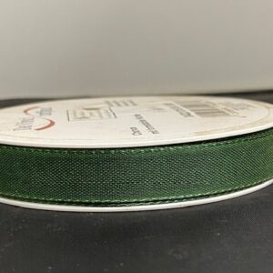 BAND BOMULL MOSSGRÖN 10MM L.20M
