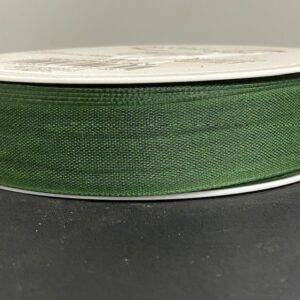 BAND BOMULL MOSSGRÖN 25MM L.20M
