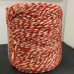 AL NATURSNÖRE RÖD/NATUR 3,5MM 1KG