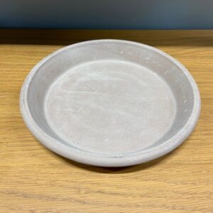 LERFAT GRÅBRUN 23CM